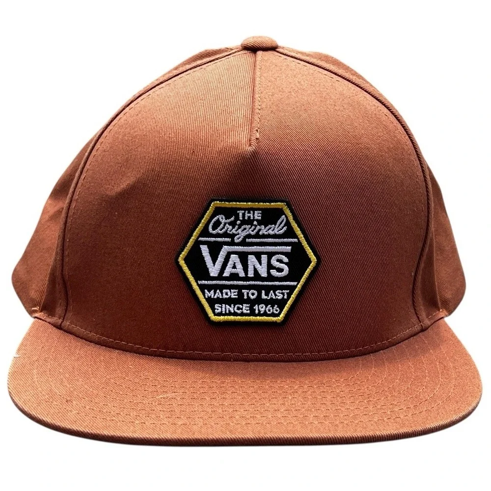 Vans The Original Rust Orange Hat Cap MOTT‎ SnapBack Made To Last Since 1966
